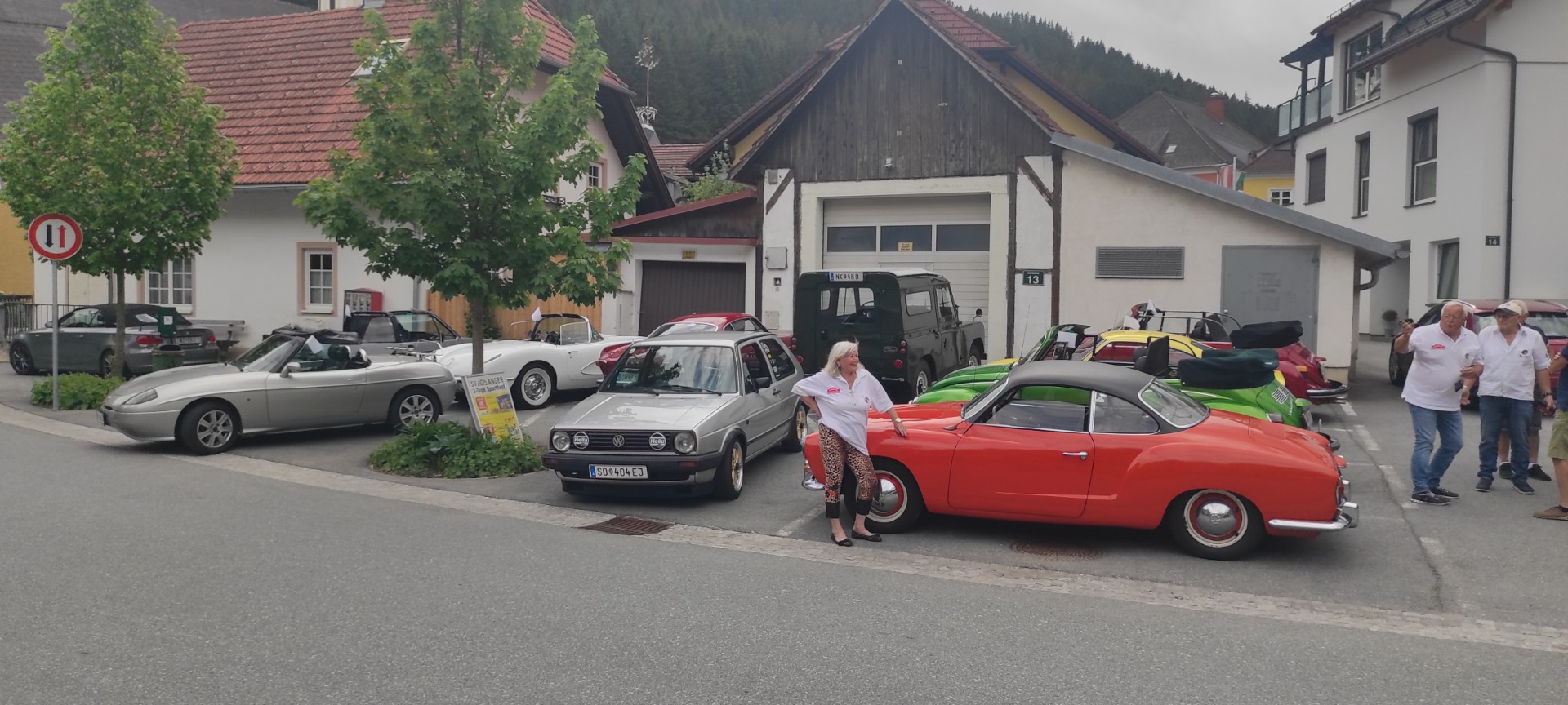 Gedenkfahrt für den Clubobmann Erwin Piber
